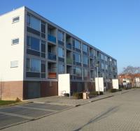 De Ooi: kwaliteitsverbetering flatgebouwen, met kleuraccenten.