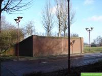 Doorsnijding van de Linie door de Kraakselaan. (Bron: Nederlandinbeeld.nl)