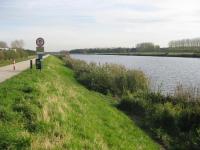 Gekanaliseerde Oude IJssel ter hoogte van de Ooi.