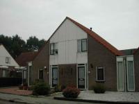 Door de gevelkarakteristiek opvallende woningen.