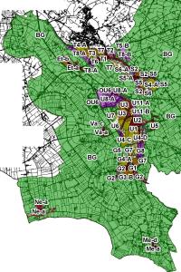 Deelgebieden Oude IJsselstreek kaartblad west