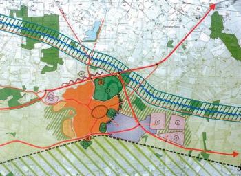 Kaart structuurschets Varsseveld