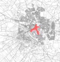 kaart Historische stedelijke
bebouwing