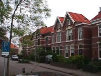 De villa’s aan de Wilhelminastraat.