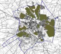 deelgebiedenkaart Planmatige naoorlogse uitbreidingen