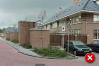 Niet passend door hoogte