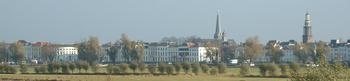 Silhouet Zutphen vanaf de overkant